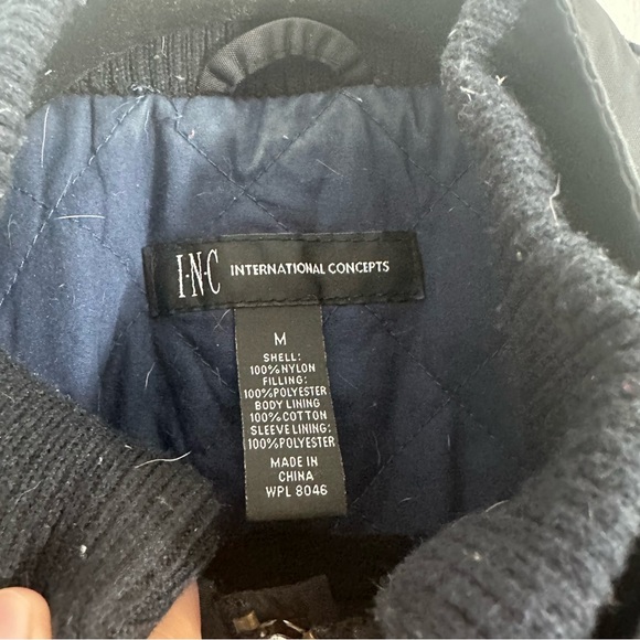 Men’s INC Bomber Jacket Size M - Picture 4 of 6